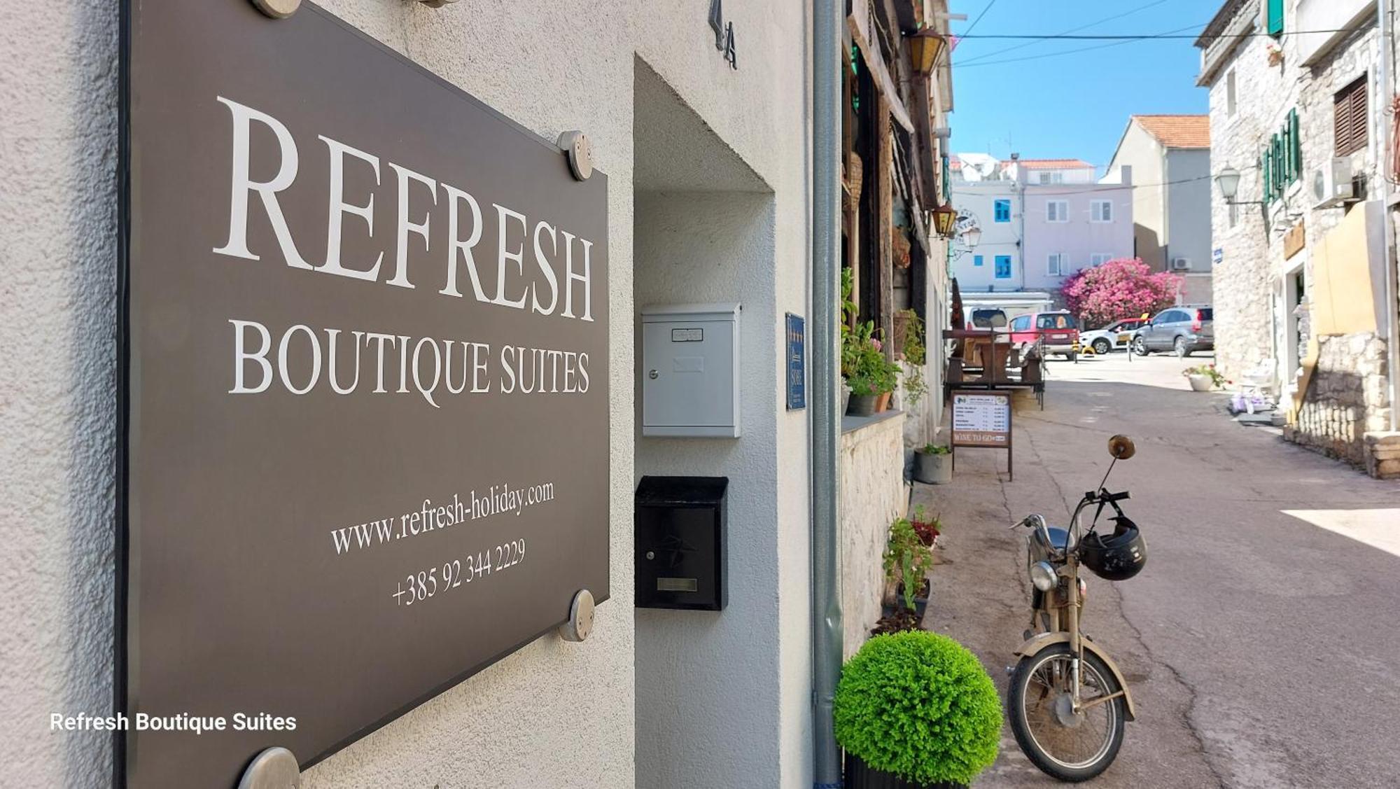 Refresh Boutique Suites - Central Point Vodice Exteriör bild
