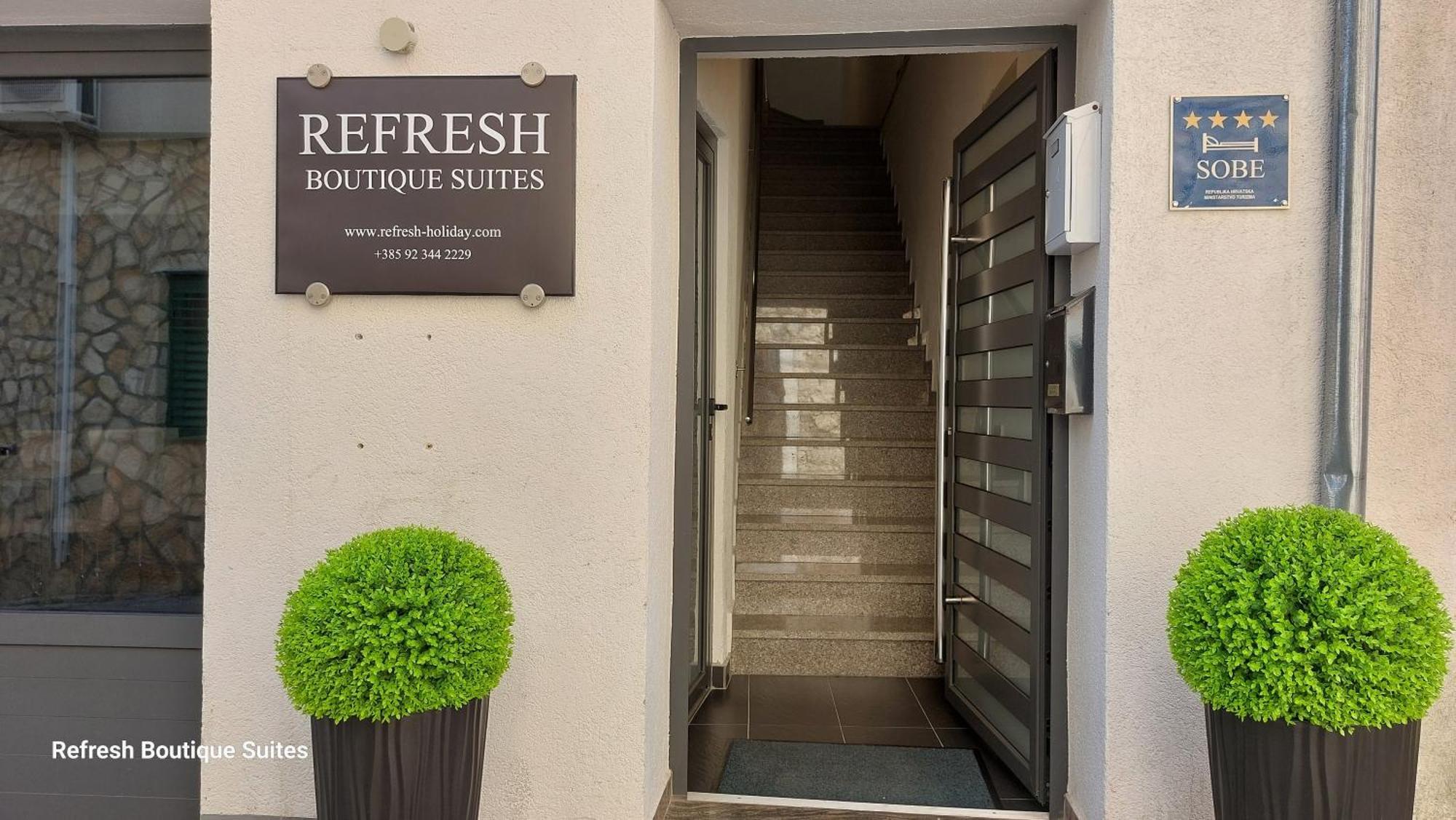 Refresh Boutique Suites - Central Point Vodice Exteriör bild